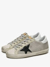 Mesh Superstar Low Top Sneakers Grey - GOLDEN GOOSE - BALAAN 4