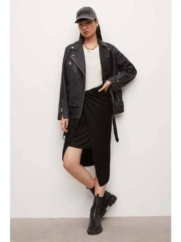 Arasami Skirt WS021V 5 Black - ALLSAINTS - BALAAN 1