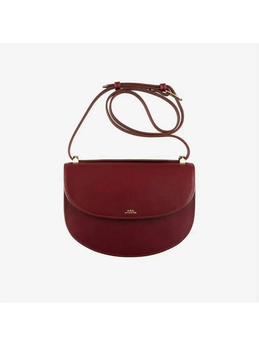 Geneve Shoulder Bag Burgundy - A.P.C. - BALAAN 2