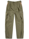 Canvas Track Pants Green - GUCCI - BALAAN 2