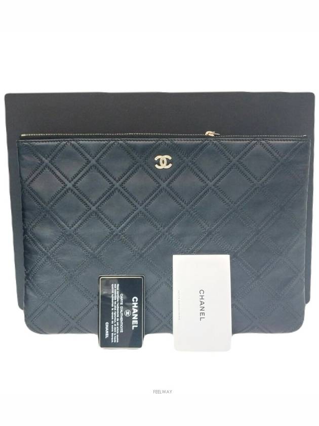 Stitched Tassel Large Clutch Bag No 24 - CHANEL - BALAAN 1