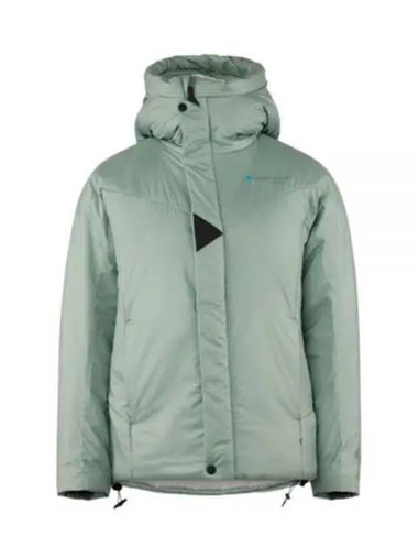 Rodin Hooded Jacket Women Faded Green 10415 586 - KLATTERMUSEN - BALAAN 1