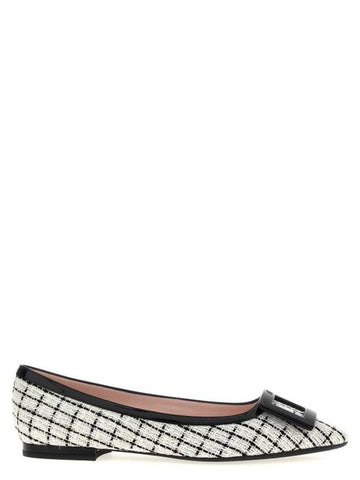 Gommettine Tweed Flat Black White - ROGER VIVIER - BALAAN 1