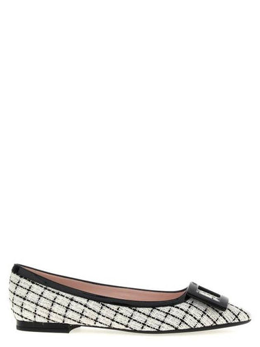 Gommettine Tweed Flat Black White - ROGER VIVIER - BALAAN 1