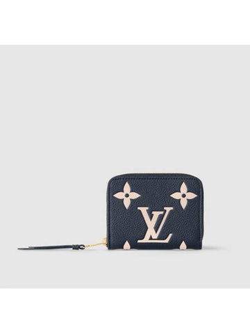 Women s Zippy Coin Perth Half Wallet Navy M83606 - LOUIS VUITTON - BALAAN 1