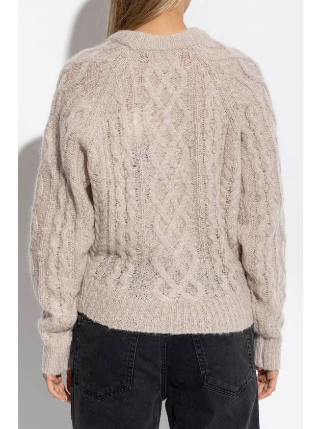 Marant Etoile Sweater Elka, Women's, Beige - ISABEL MARANT ETOILE - BALAAN 4