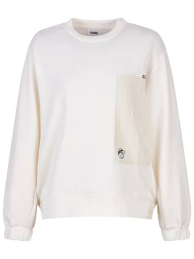 Pocket Round Neck Sweatshirt MW3AE116 - P_LABEL - BALAAN 3