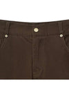 Moleskine Cinchback Flare Pants Brown - NOIRER - BALAAN 5