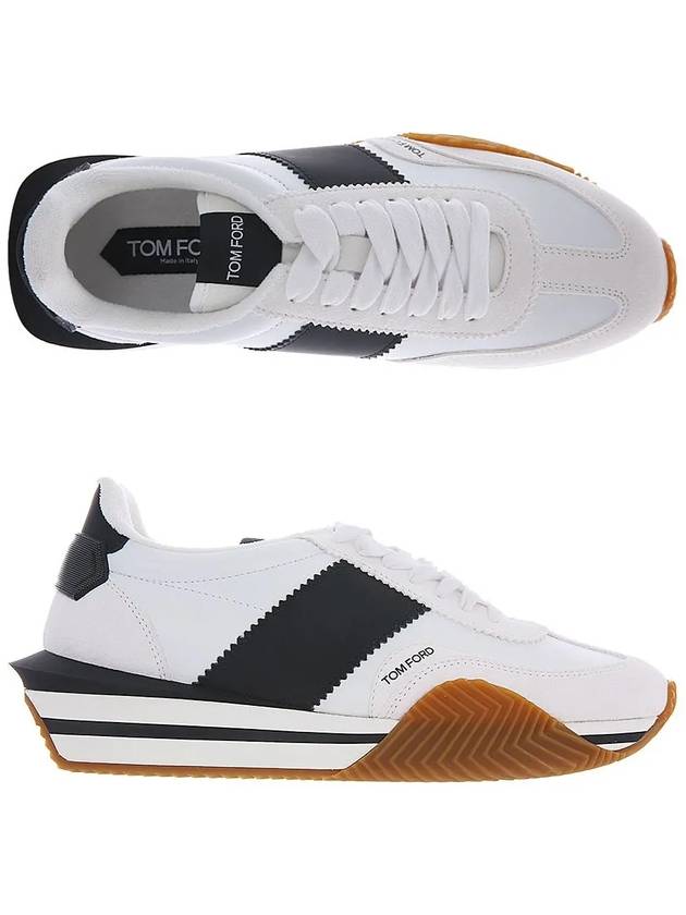 James Low Top Sneakers White - TOM FORD - BALAAN 3