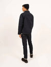 Cotton Zip-Up Jacket Marine - SAINT JAMES - BALAAN 4