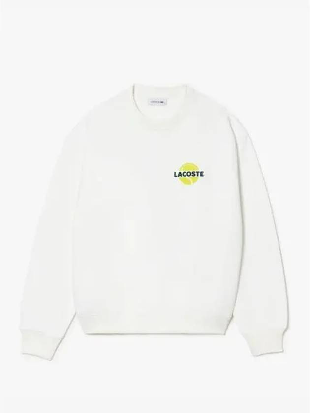 Women s Overfit Tennis Logo Sweatshirt SF7243 54G 70V Domestic Product GQ2N24020248600 - LACOSTE - BALAAN 1