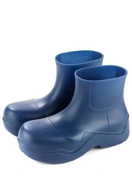 Puddle Rubber Ankle Rain Boots Cruise - BOTTEGA VENETA - BALAAN 2