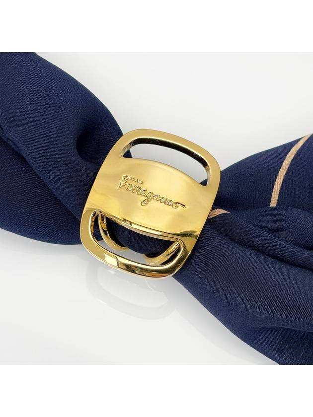 Ferragamo gold scarf ring 5VFEA54472 - SALVATORE FERRAGAMO - BALAAN 1