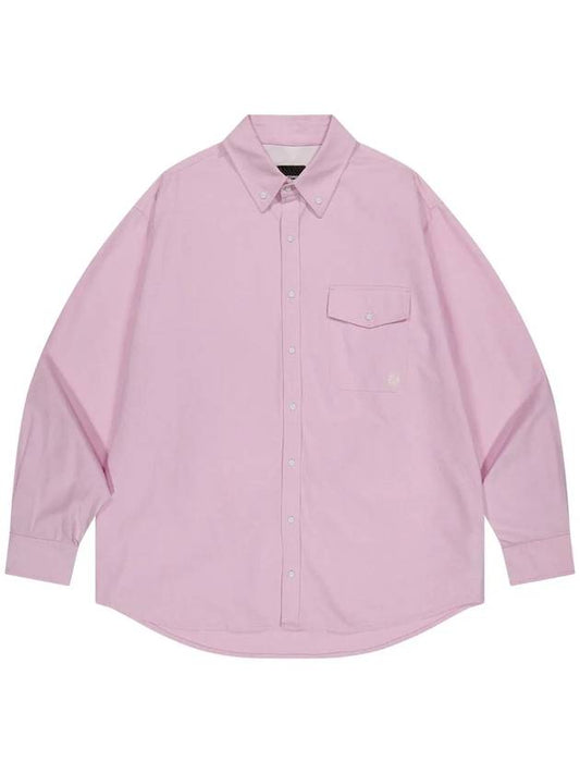 OG Stitched Oxford Snap Shirt Pink - OFFGRID - BALAAN 1