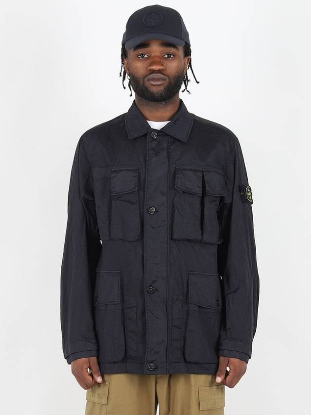 Nylon Metal Watro TC Field Jacket Navy - STONE ISLAND - BALAAN 2