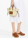 Isabel Marant 24 Raffia Bag PP0049FAA1X16M Tan Color - ISABEL MARANT - BALAAN 2