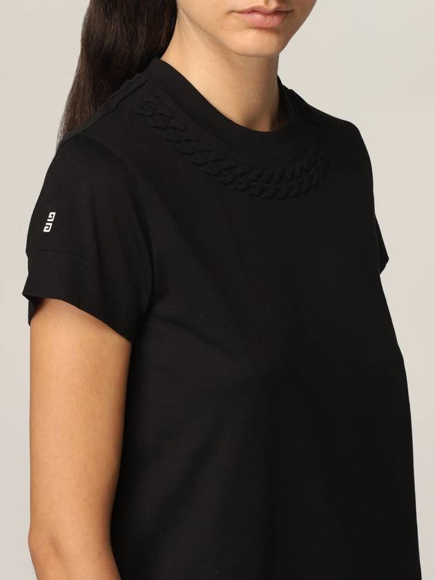 T-shirt Givenchy in cotone basic - GIVENCHY - BALAAN 3