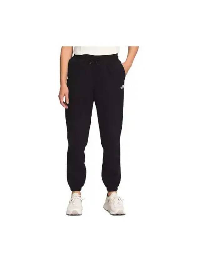 Women's Half Dome Fleece Sweat Track Pants Black - THE NORTH FACE - BALAAN 2