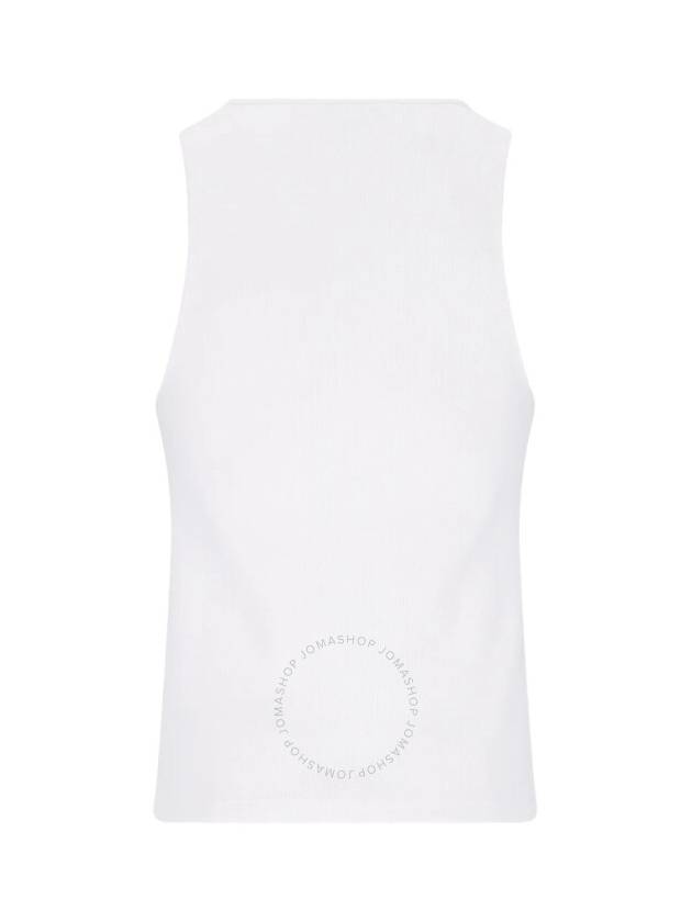 JW Anderson  Anchor Embroidery Ribbed Tank Top, Size Medium - JW ANDERSON - BALAAN 2