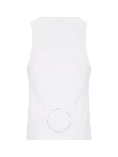 JW Anderson  Anchor Embroidery Ribbed Tank Top, Size Medium - JW ANDERSON - BALAAN 2