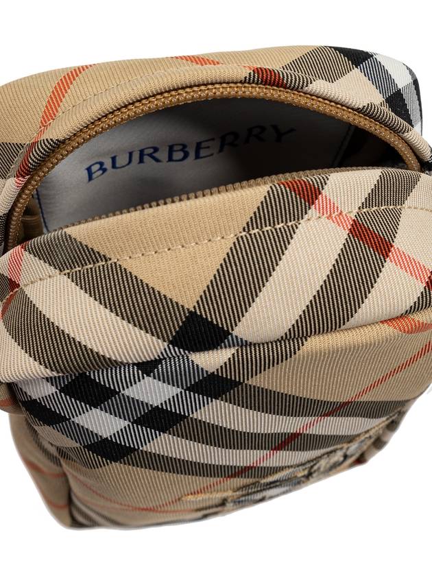 EKD Appliqué Check Phone Cross Bag Beige - BURBERRY - BALAAN 6