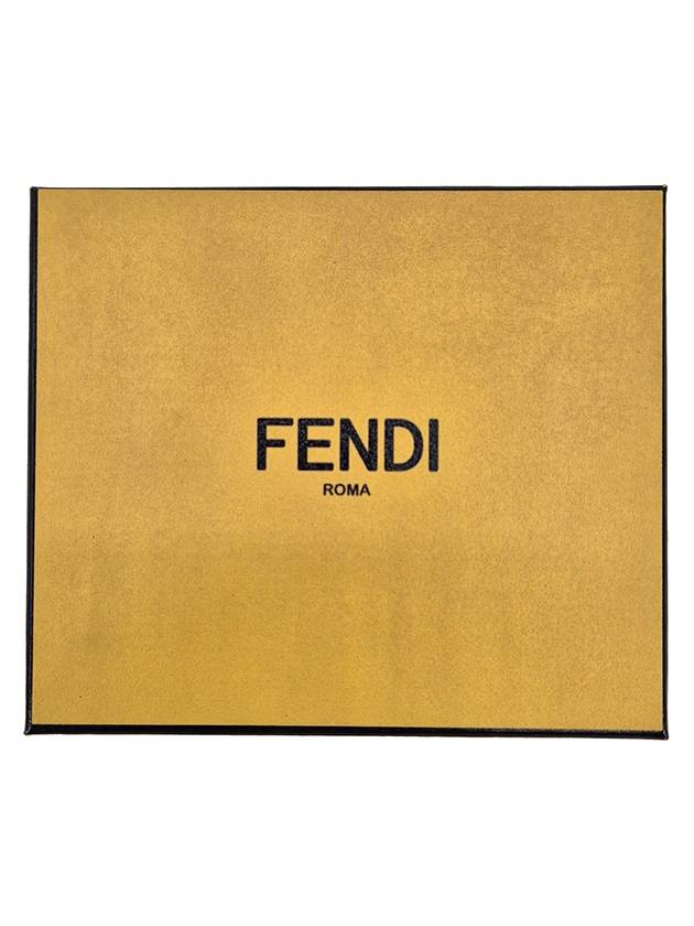 Signature Logo Card Wallet Black - FENDI - BALAAN 7