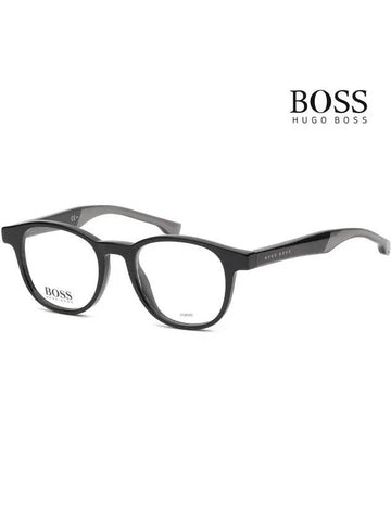 Hugo Boss Glasses Frame BOSS1053 807 Black Horned Frame Fashion - HUGO BOSS - BALAAN 1