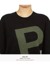 Rosso Intarsia Wool Knit Top Black - A.P.C. - BALAAN 6