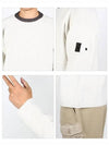 Shadow Project Crewneck Knit Top White - STONE ISLAND - BALAAN 4