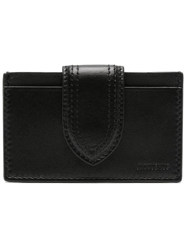 Le Porte Carte Bambino Flap Card Wallet  Black - JACQUEMUS - BALAAN 3