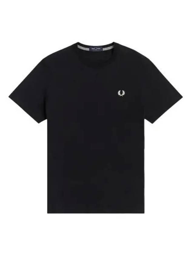 Fred Perry crew neck short sleeve t shirt black - FRED PERRY - BALAAN 1