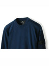 Shadow Project Soft Cotton Knit Top Dark Blue - STONE ISLAND - BALAAN 4