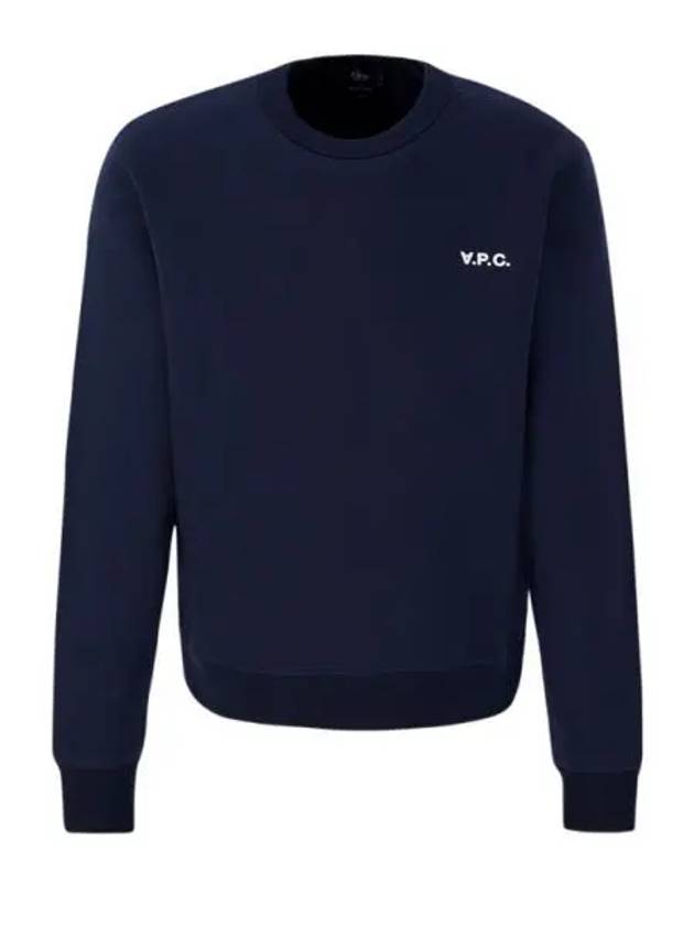 Boxy Petit VPC Sweatshirt Dark Navy - A.P.C. - BALAAN 2