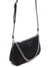 Tessuto Quilted Chain Shoulder Bag Black - PRADA - BALAAN 4