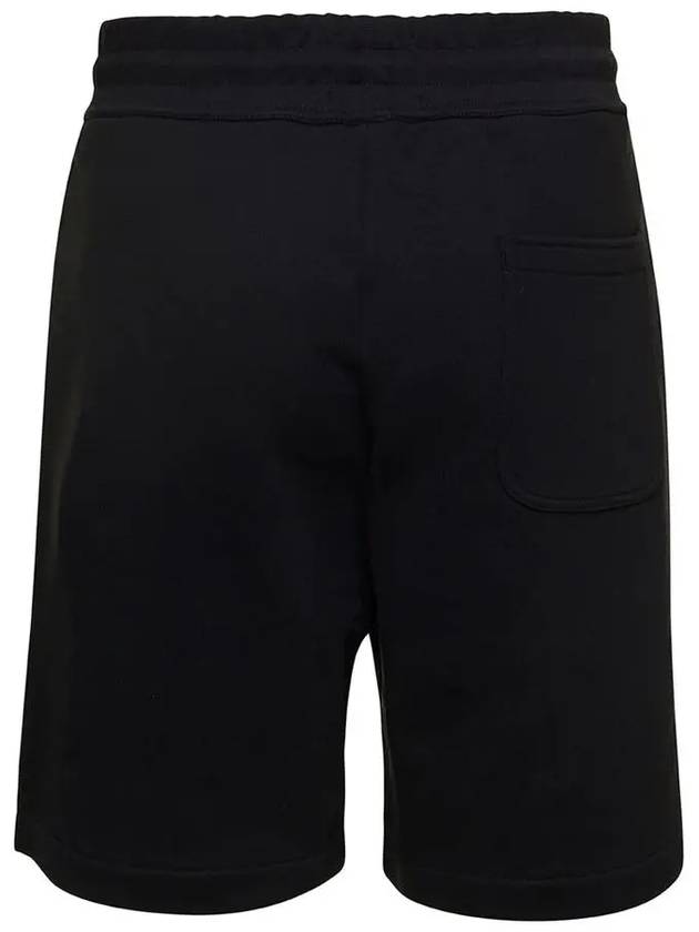 ORB Logo Cotton Shorts Black - VIVIENNE WESTWOOD - BALAAN 4