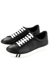 Men's Asher Leather Low Top Sneakers Black - BALLY - BALAAN 2