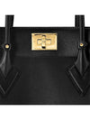 On My Side MM Tote Bag Black - LOUIS VUITTON - BALAAN 7