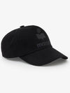 Tyron Embroidery Logo Ball Cap Black - ISABEL MARANT - BALAAN 2