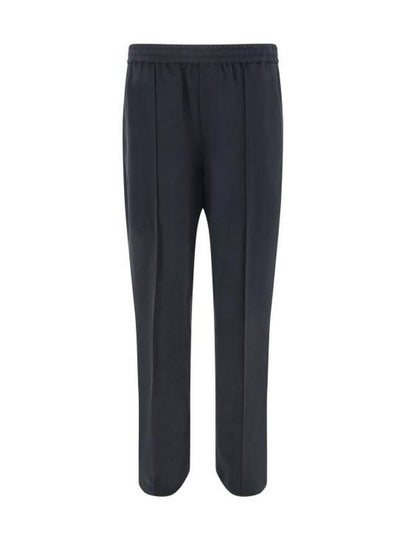 Ankle Drawstring Straight Pants Black - HELMUT LANG - BALAAN 2