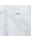 Flower Cotton Long Sleeve Shirt White - WOOYOUNGMI - BALAAN 9