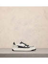 New Arcade Leather Low Top Sneakers White Black - AMI - BALAAN 6