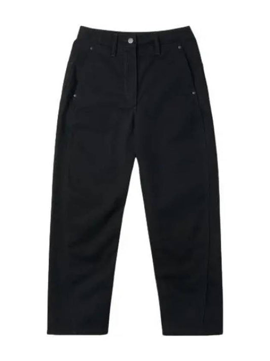 twisted denim pants black jeans - LEMAIRE - BALAAN 1