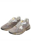 Mesh and Suede Dad-Star Sneakers White Dove Grey - GOLDEN GOOSE - BALAAN 2