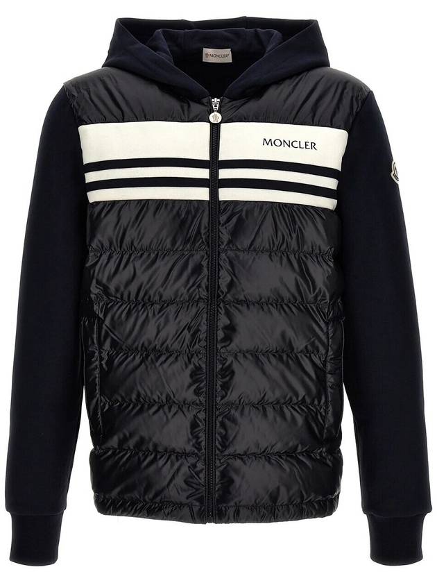 Logo padded hooded jacket 8G00059 809KZ - MONCLER - BALAAN 1