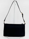 Vintage Black Pocono Leather Strap Shoulder Bag 4VPRB14957 - PRADA - BALAAN 4