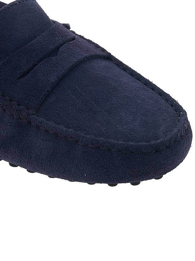 Gommino Suede Driving Shoes Blue - TOD'S - BALAAN 10