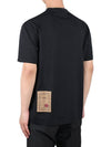 Men's Logo Short Sleeve T-Shirt Black - TEN C - BALAAN 5