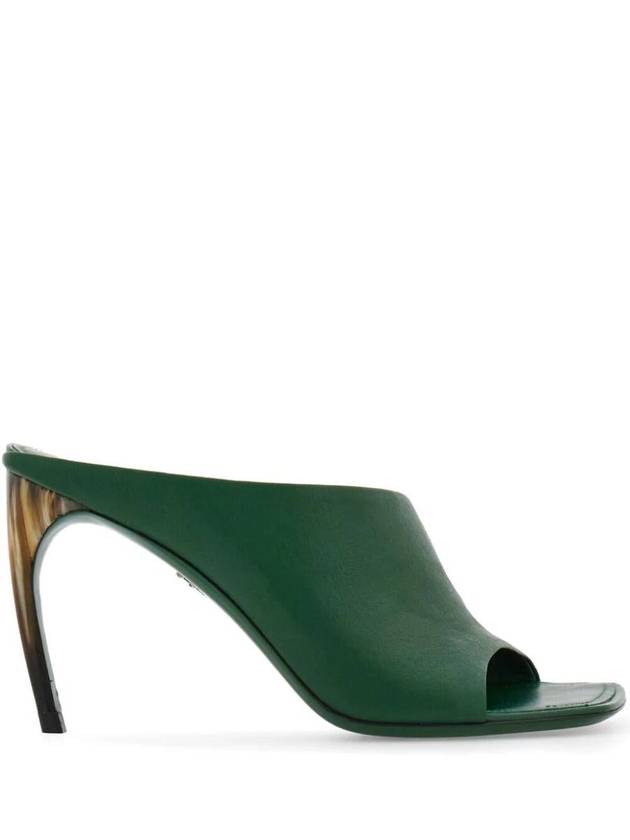 Salvatore Mule Slippers 01I112 772932 FOREST GREEN - SALVATORE FERRAGAMO - BALAAN 2