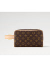 Locker Dopp Kit Monogram Pouch Bag Brown - LOUIS VUITTON - BALAAN 3