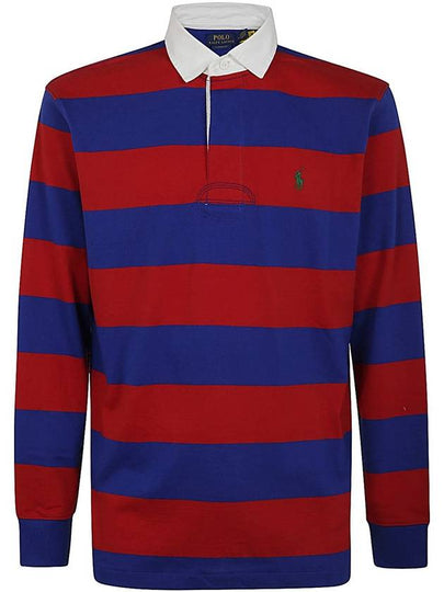 Rugby Knit Long Sleeve Polo Shirt - POLO RALPH LAUREN - BALAAN 2